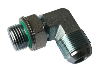 1JO9 팔꿈치 JIC 강철 유압 이음쇠, Sae O 반지 이음쇠 L- 시리즈 유압 연결관 이음쇠